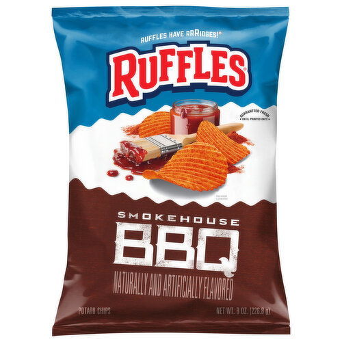 Ruffles Potato Chips, Smokehouse BBQ