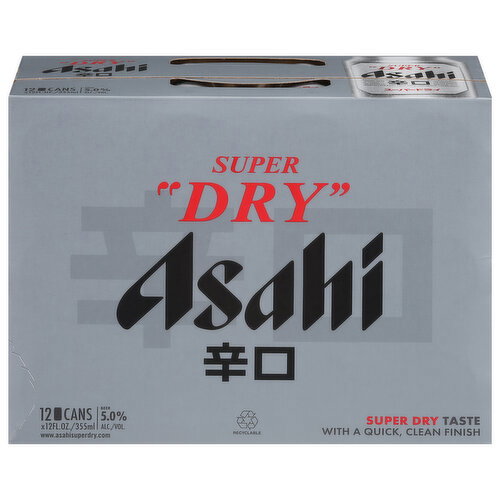 Asahi Super Dry Beer Image 1 of 5