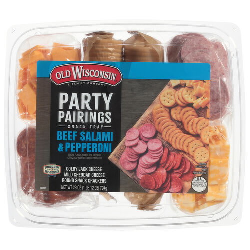 Old Wisconsin Party Pairings Salami & Pepperoni Image 1 of 6
