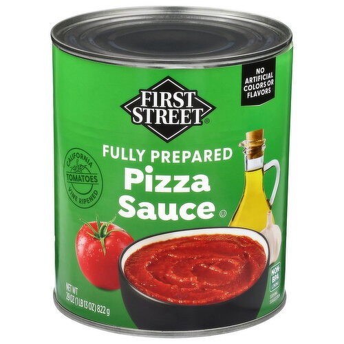 First Street Fully Prepared Pizza Sauce Image 1 of 6