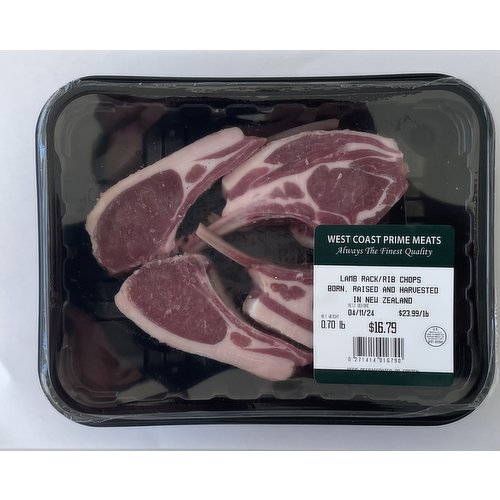 Lamb Rack Rib Chops - Smart & Final