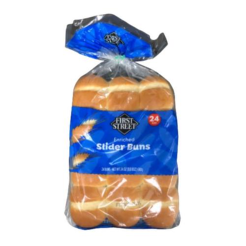 First Street Slider Buns 24 ct
