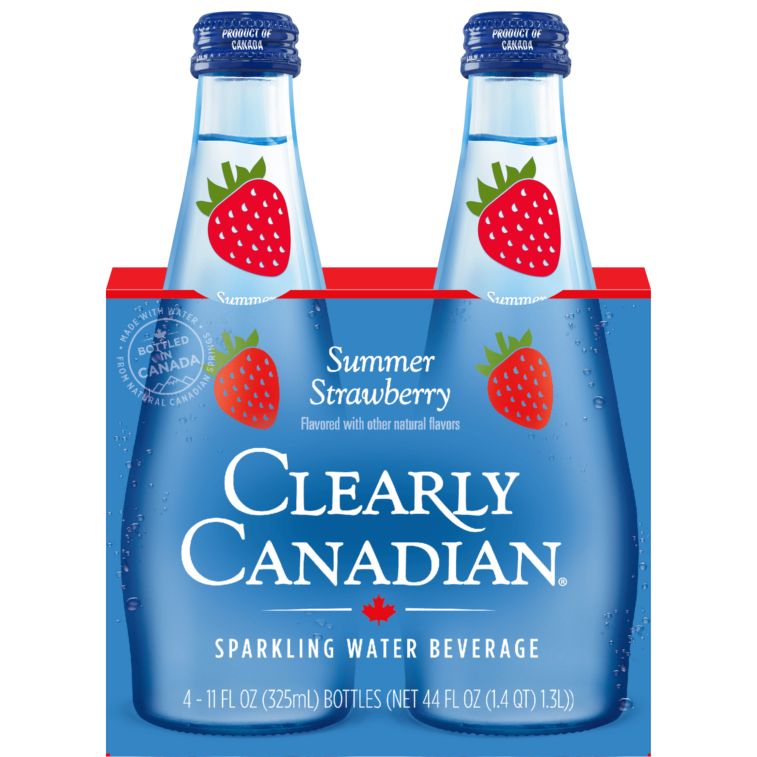 Clearly Canadian Summer Strawberry Sparkling Watr - Smart \u0026 Final, image size:1500x1500