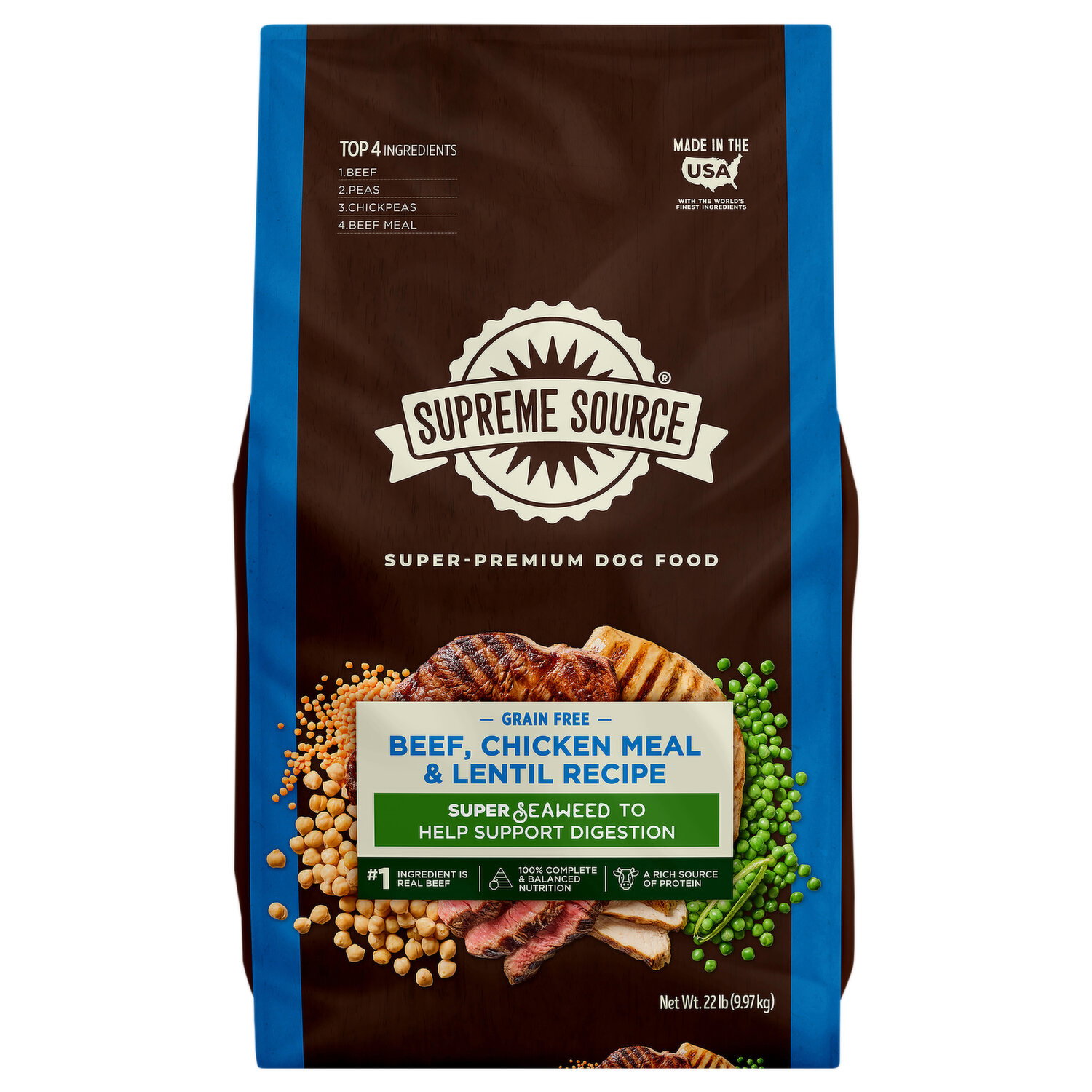Supreme Source Grain Free Super-Premium Salmon Meal & Sweet Potato