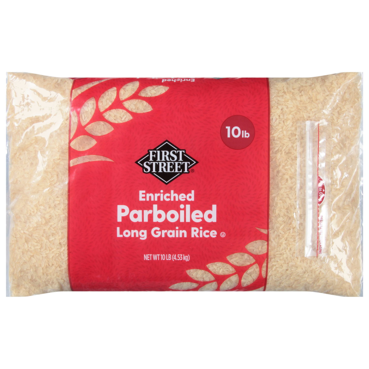 First Street Rice, Long Grain, Parboiled, Enriched - Smart