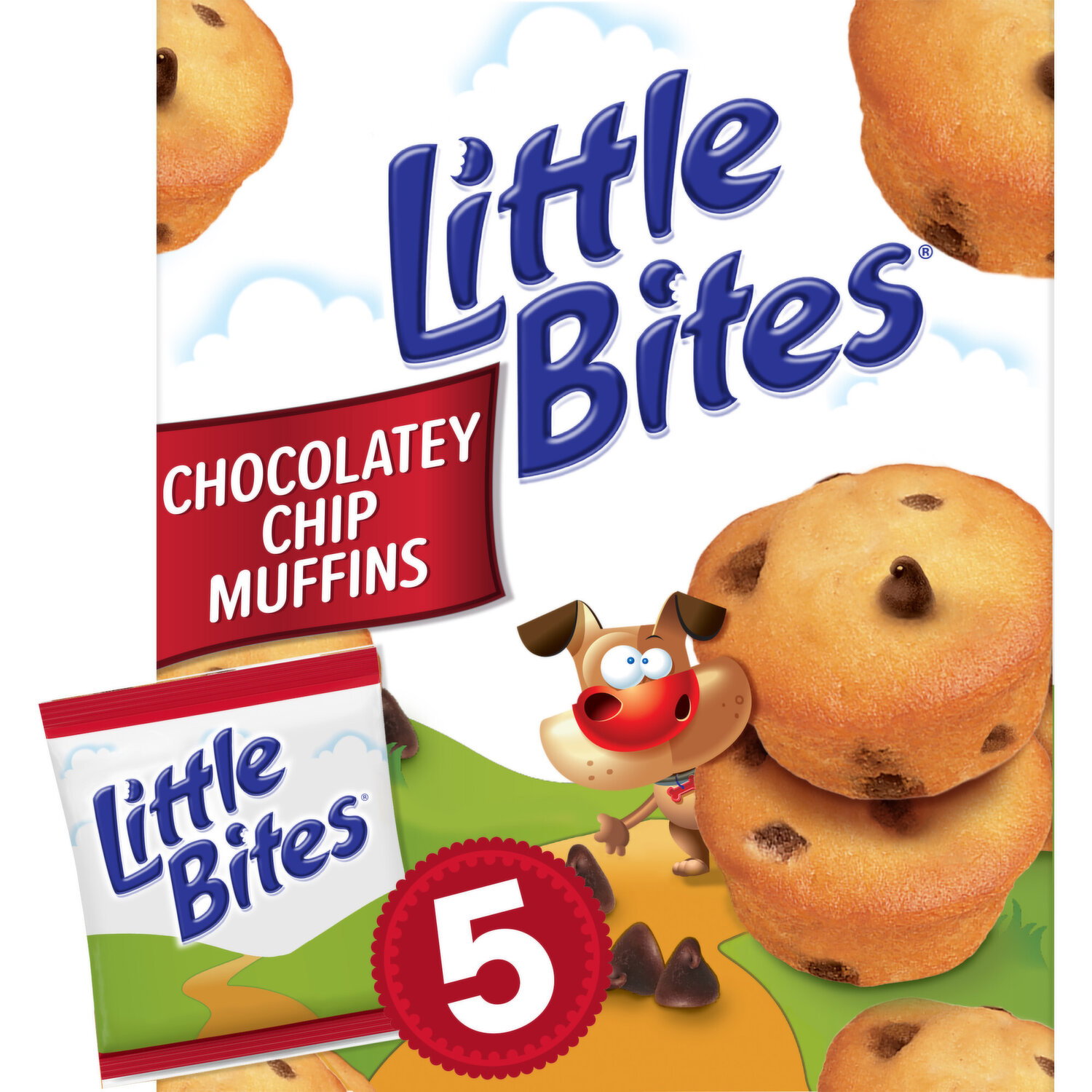 Entenmann's Chocolatey Chip Chocolate Chip Mini Muffins, 5 packs