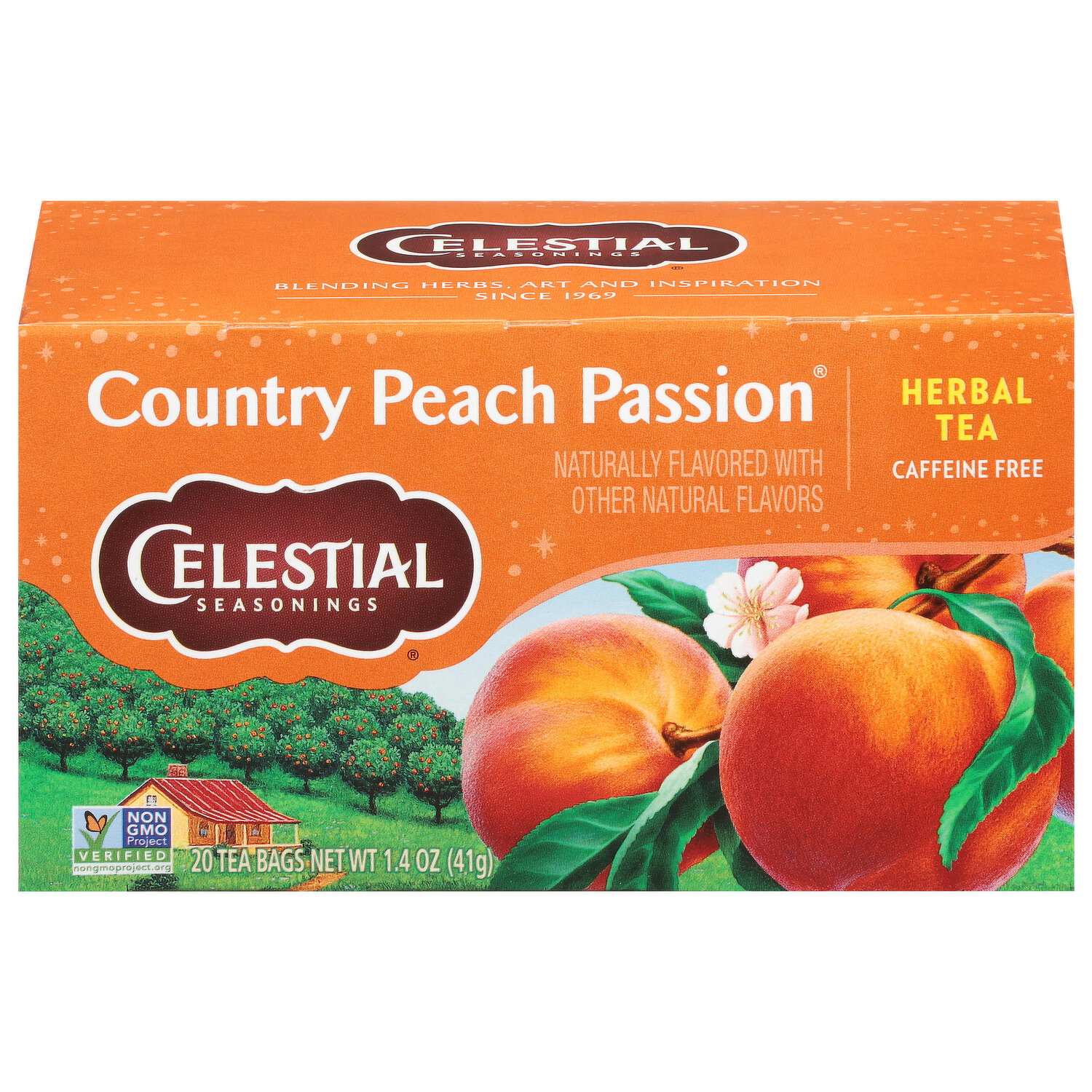 Celestial Seasonings Caffeine Free Country Peach Passion Herbal