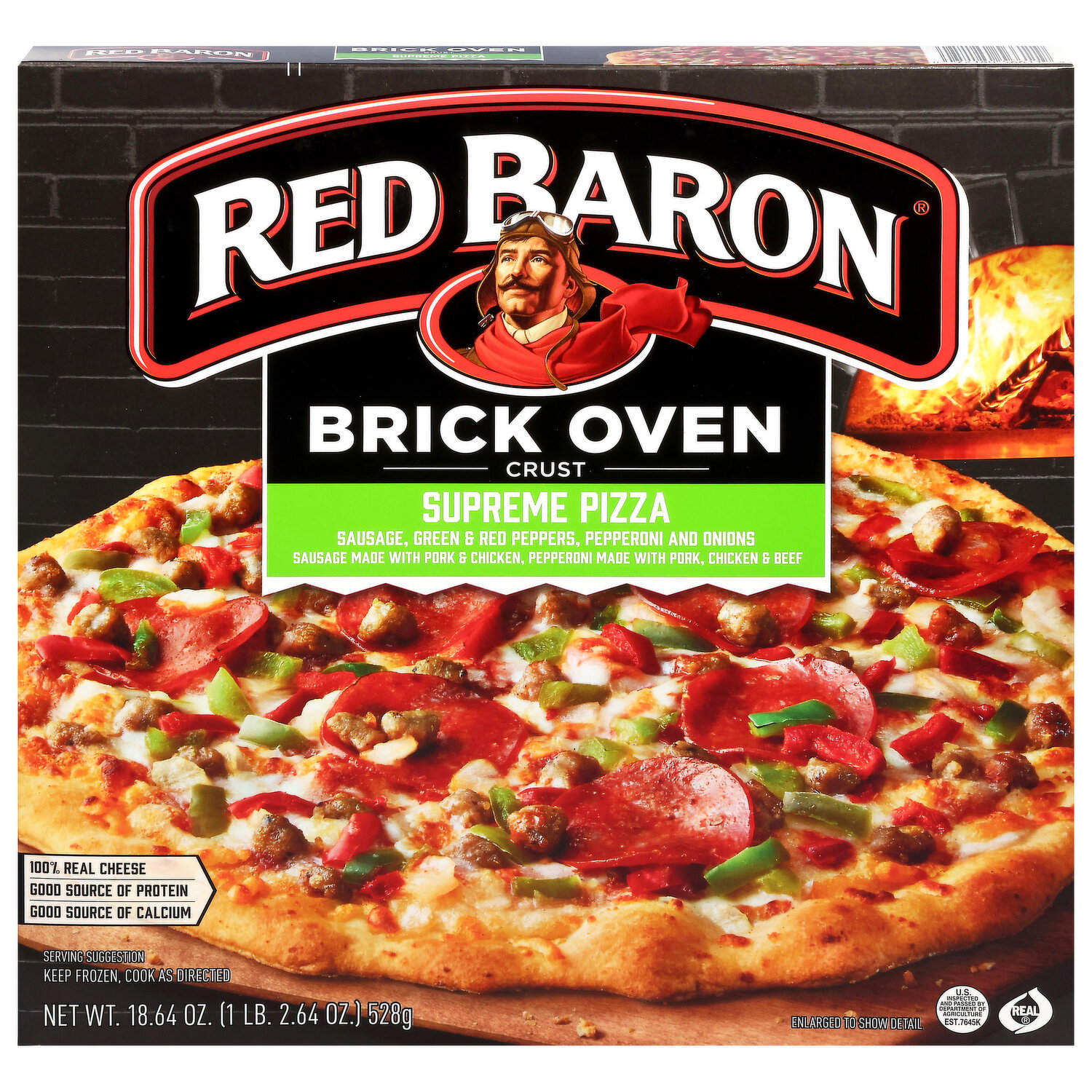 Red Baron Pizza, Supreme, Brick Oven Crust - Smart & Final