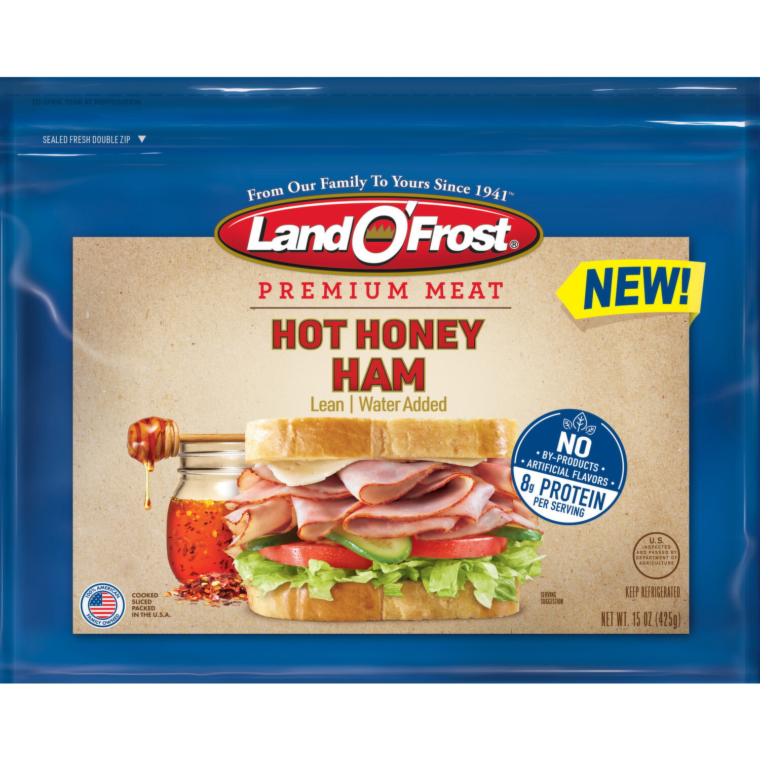 Land O'Frost Premium Lunch Meat Hot Honey Ham - Smart & Final