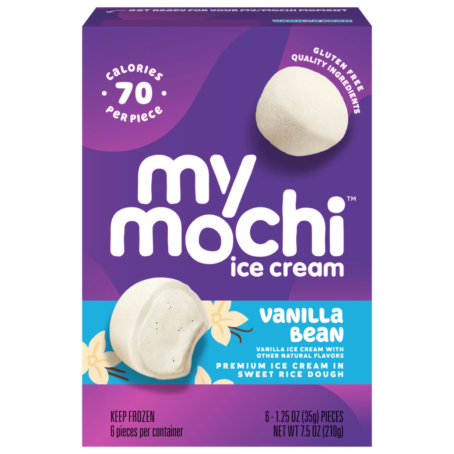 MYPROTEIN - mochi mochi My/Mochi Ice Cream, Vanilla Bean - Smart & Final