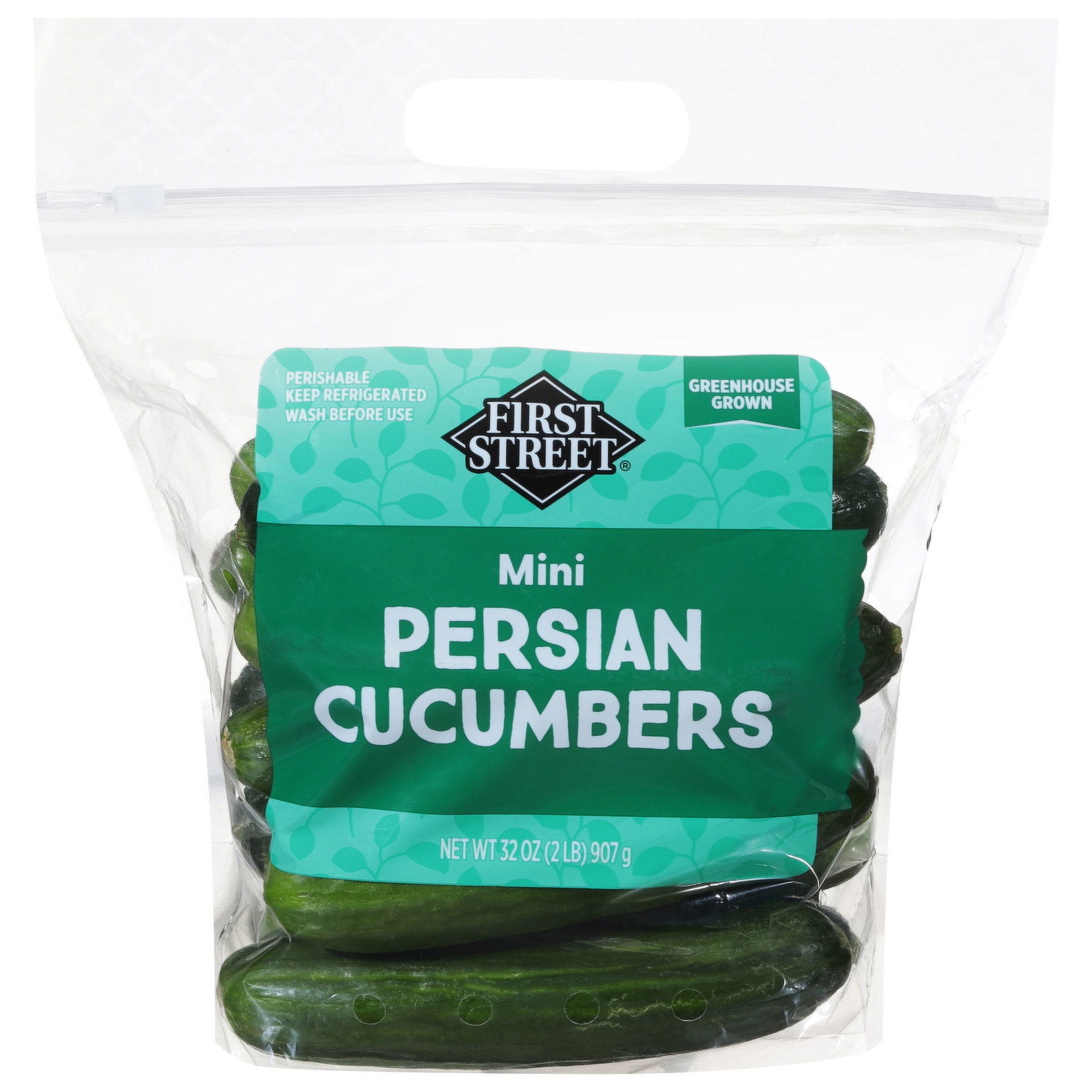 First Street Cucumbers, Mini, Persian - Smart & Final