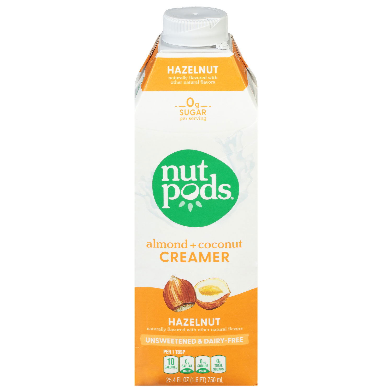 ボーテアンバリエンテ　ナノクリーム Nutpods Oat Creamer, Unsweetened & Dairy Free, Cinnamon Swirl