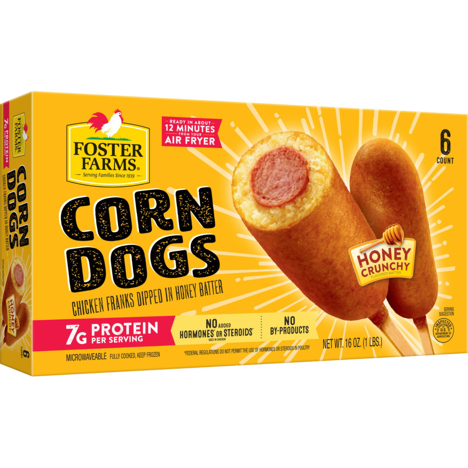Foster Farms Honey Crunchy Chicken Corn Dogs - Smart & Final