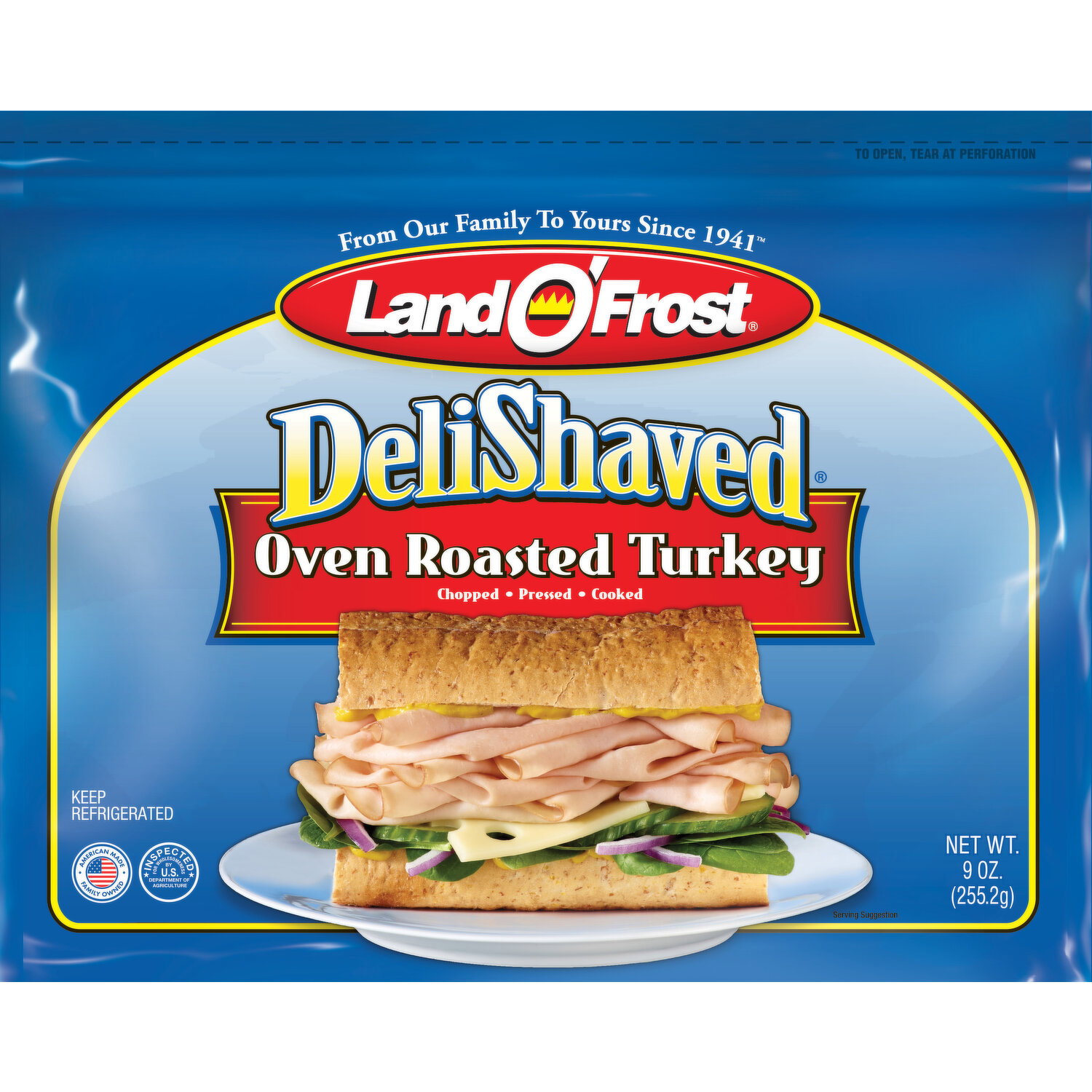 Land O'Frost DeliShaved Smoked Ham - Smart & Final