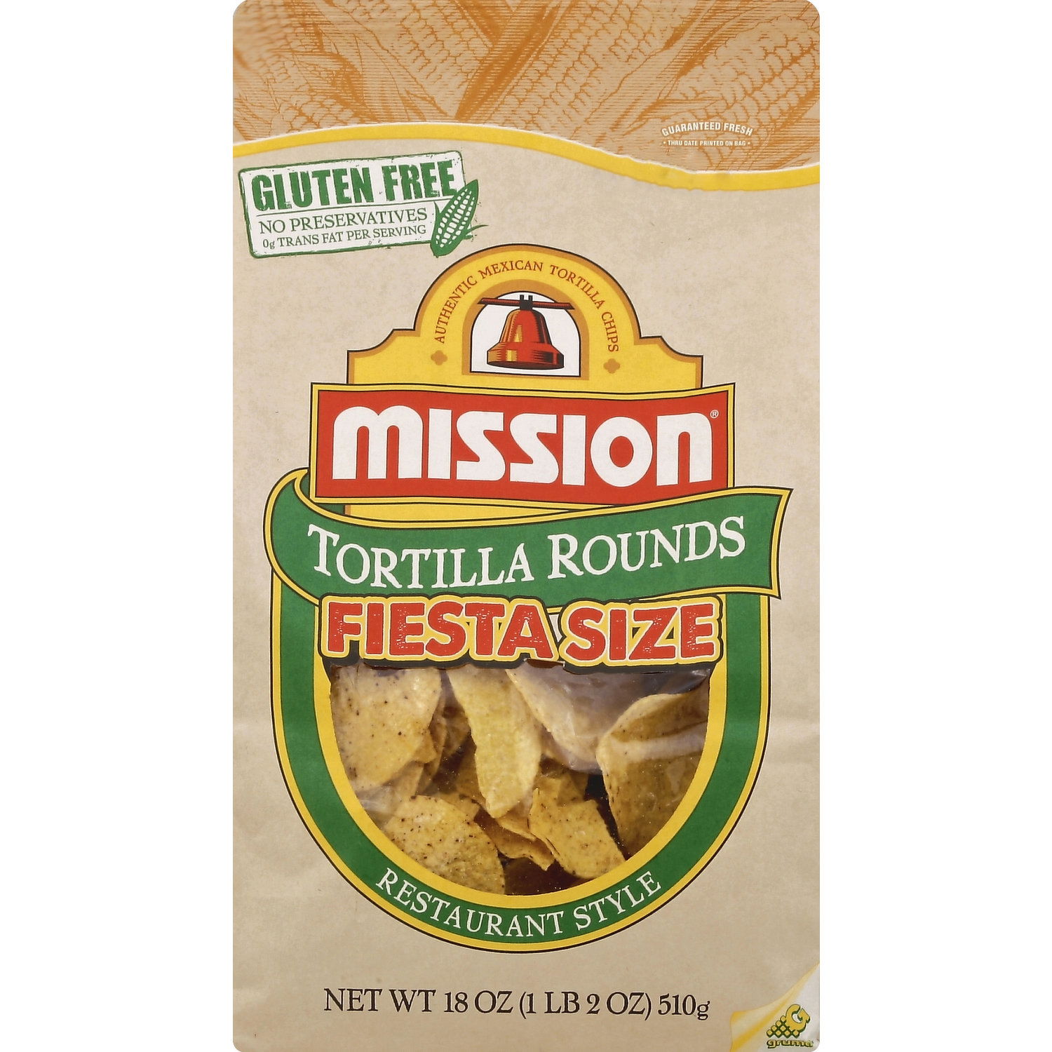 mission round tortilla chips