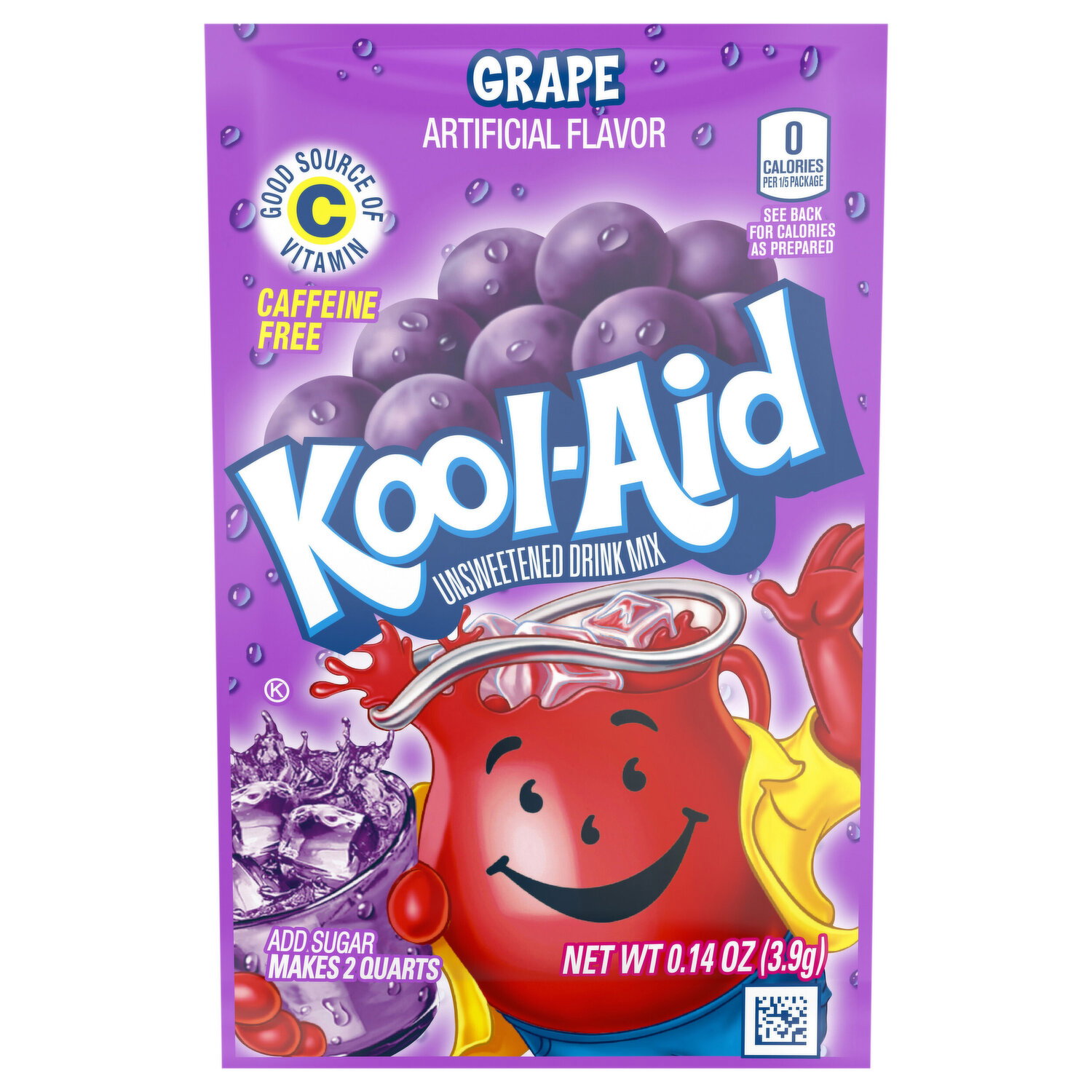 Kool-Aid Caffeine Free Unsweetened Tropical Punch Drink Mix