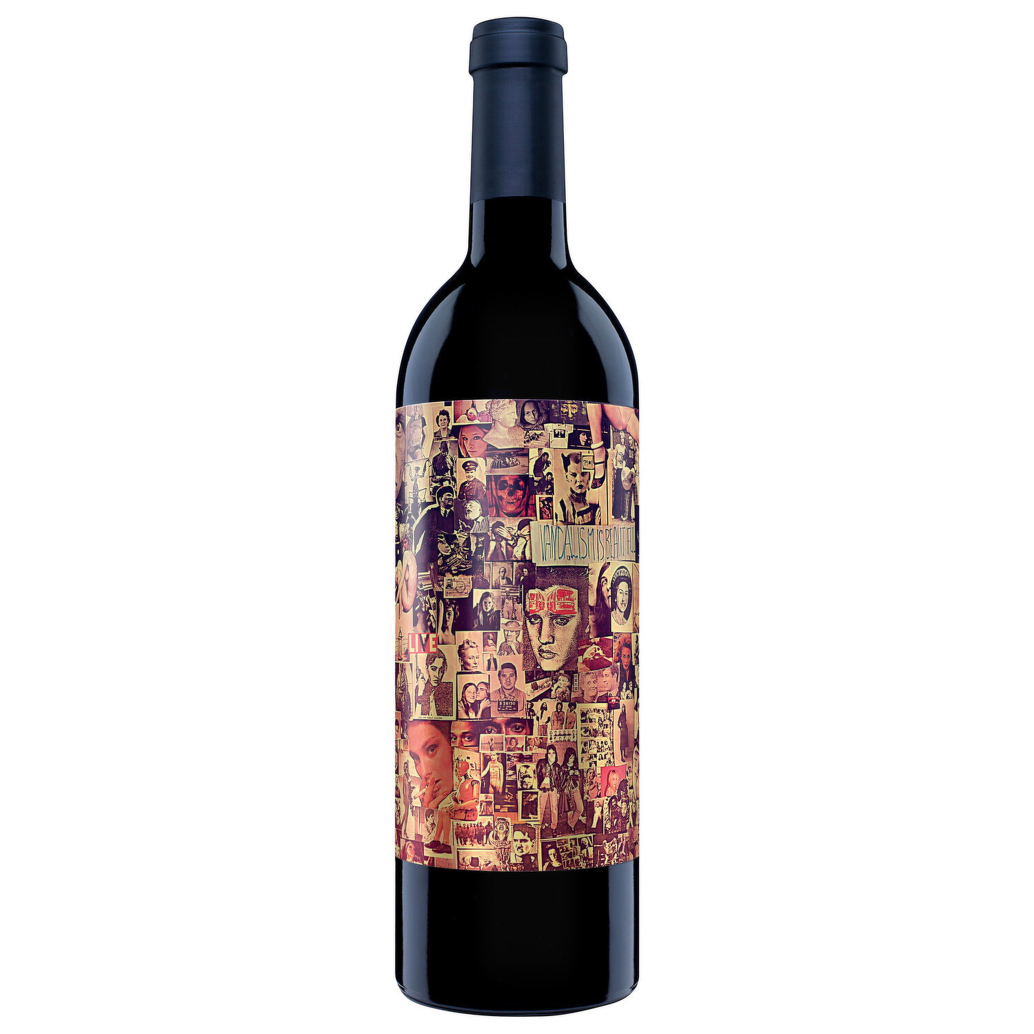Abstract Red Wine, California, 2016 - Smart & Final