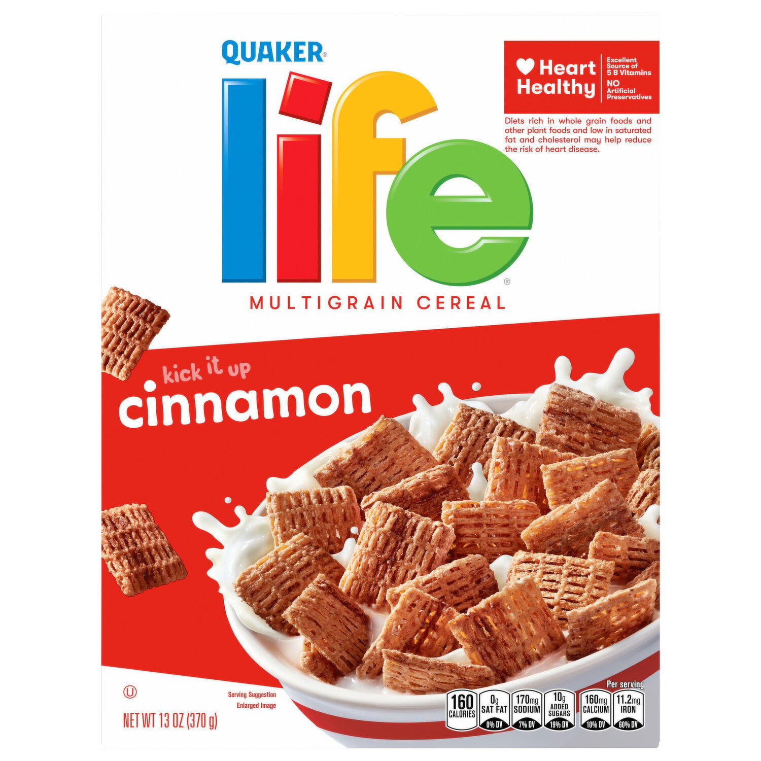 U&I sereal milk 1ml ×３ Quaker Life Multigrain Cereal, Vanilla, 18 oz Box - Walmart.com