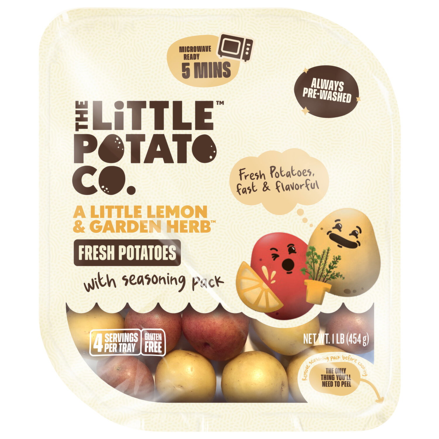 The Little Potato Co. Potatoes, with Seasoning Pack, Fresh - Smart
