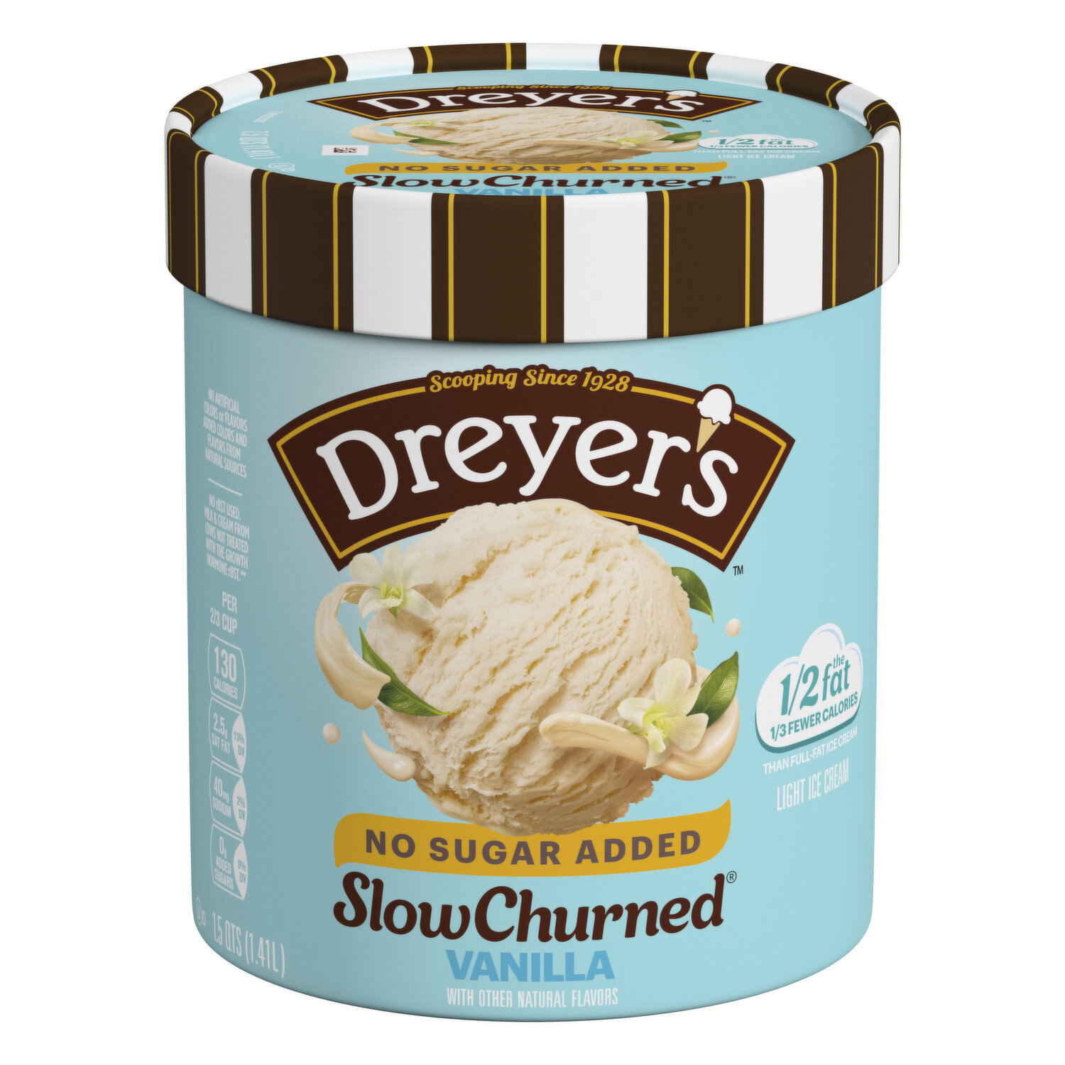アイスクリーム　2008/6　SKETER FOR LIFE Dreyer's No Sugar Added Vanilla Light Ice Cream - Smart & Final