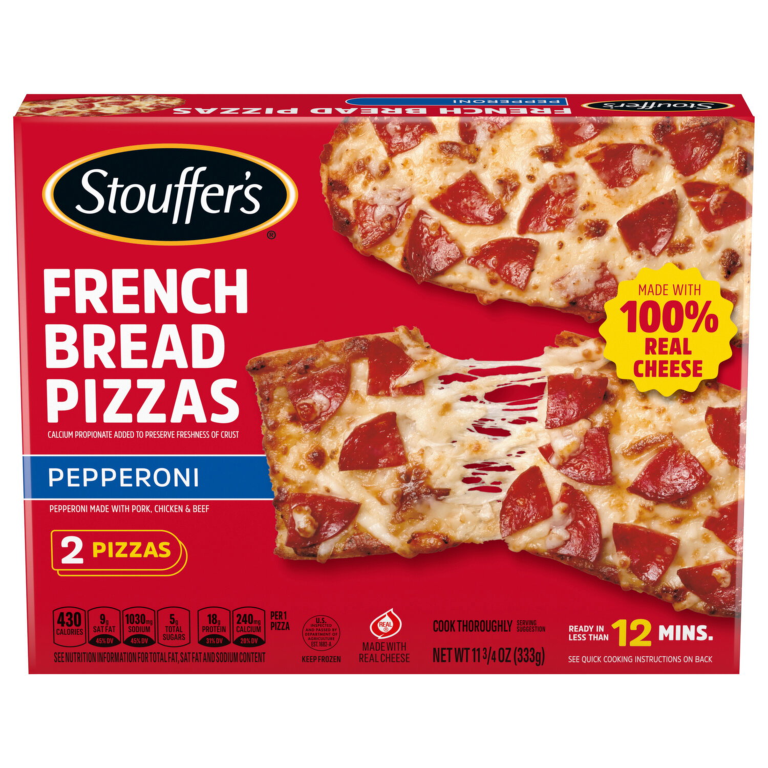 Stouffer's Pepperoni French Bread Pizzas - Smart & Final