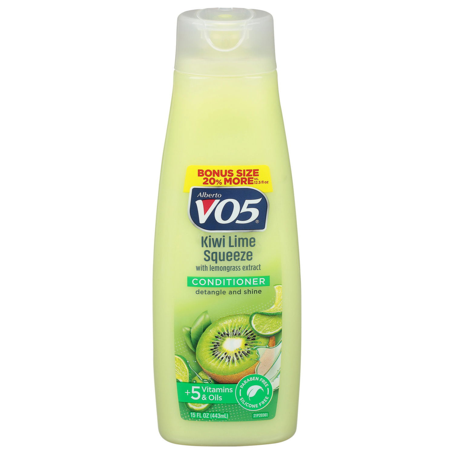 郵送買取 新品5台以上送料無料キャンペーン中！！  Alberto VO5 Conditioner, Kiwi Lime Squeeze, Bonus Size Tシャツ(長袖/七分)