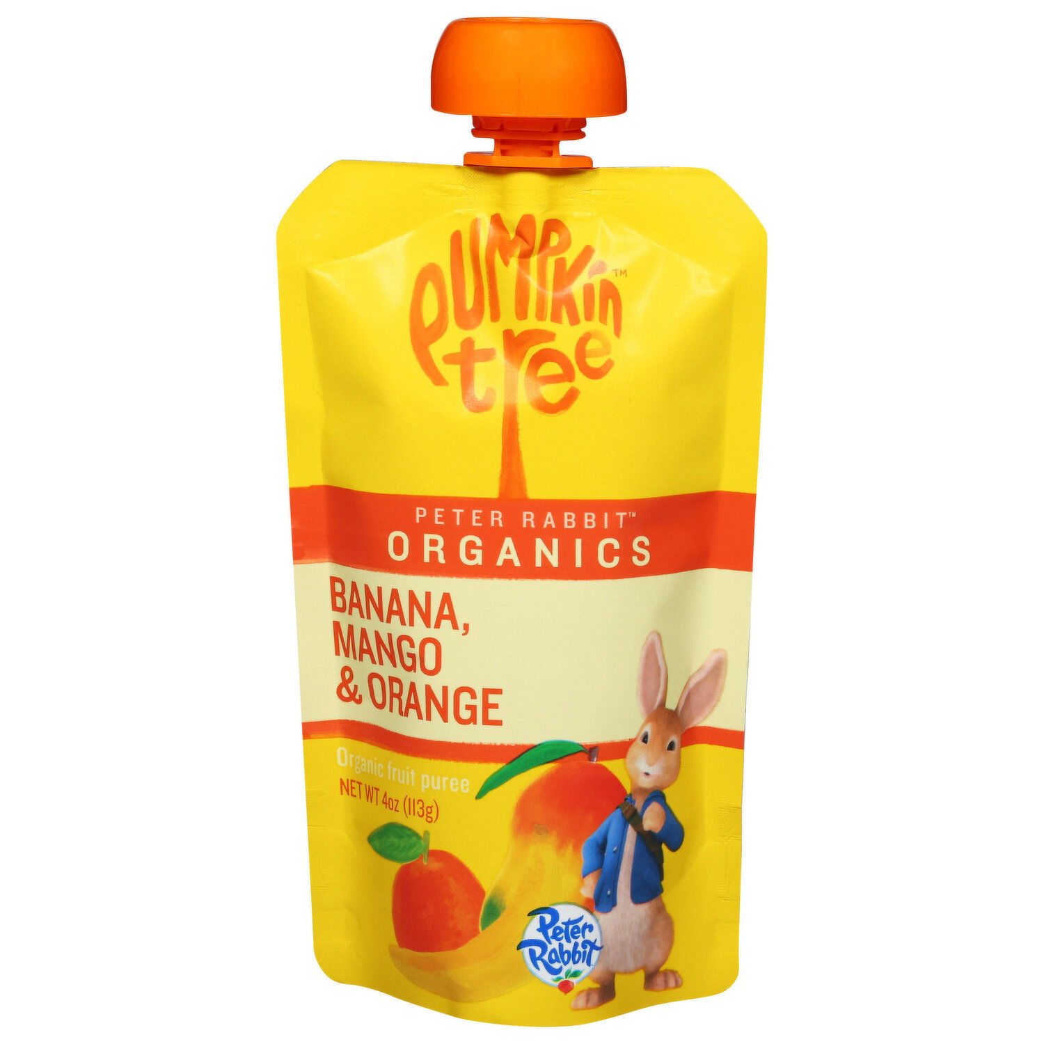 Pumpkin Tree Fruit Puree, Organic, Apple & Peach - Smart & Final