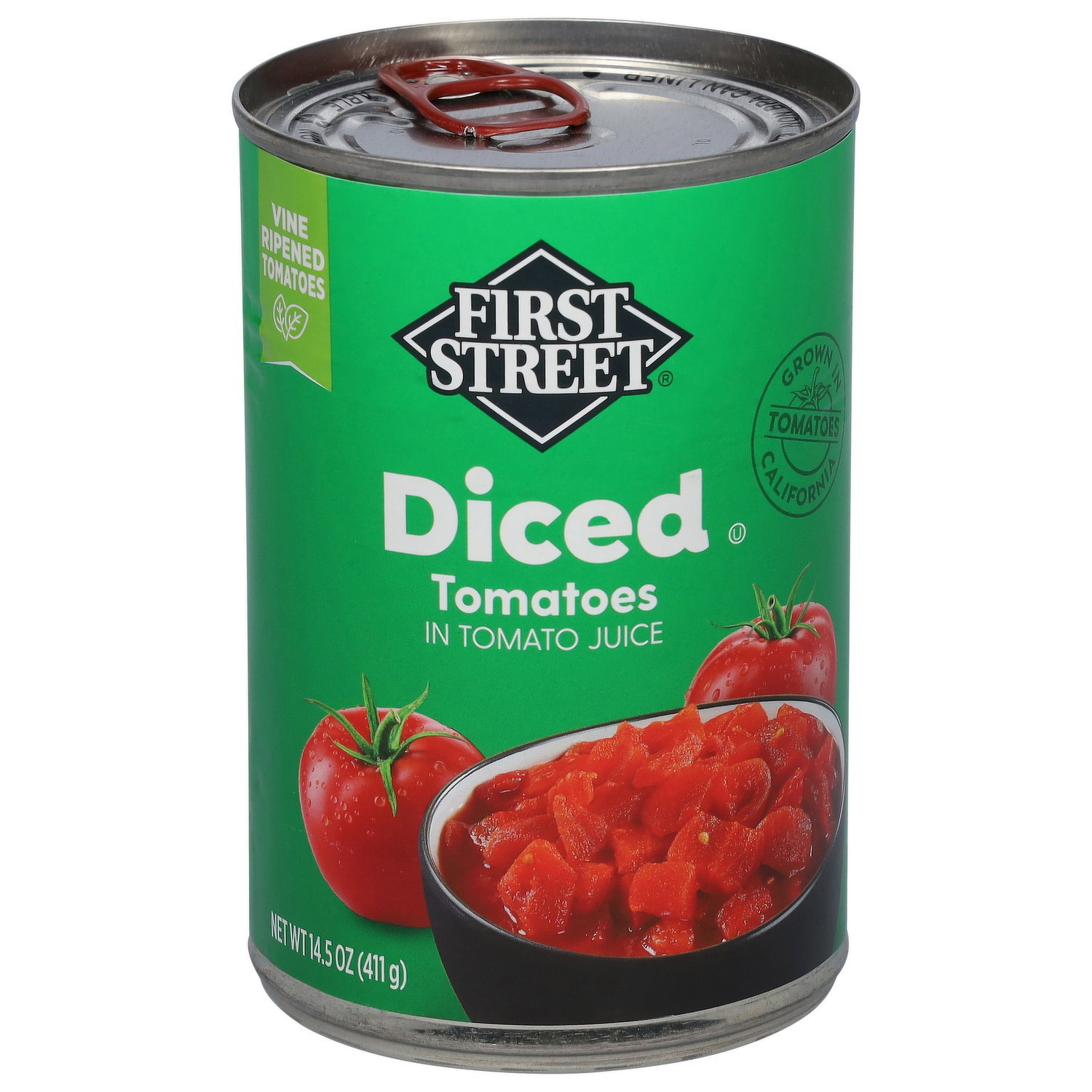 First Street Tomatoes, Diced - Smart & Final