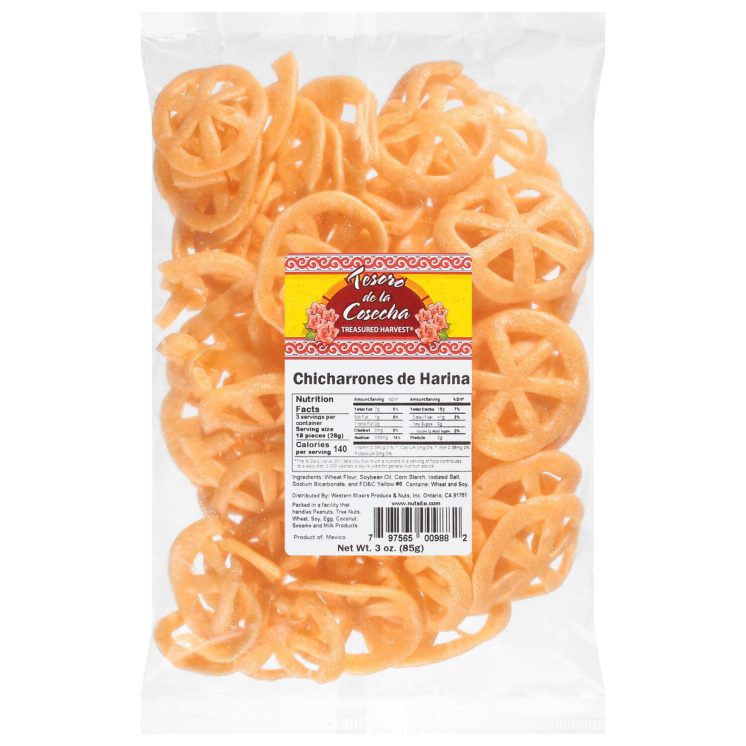 Treasured Harvest Chicharrones de Harina - Smart \u0026 Final, image size:1500x1500