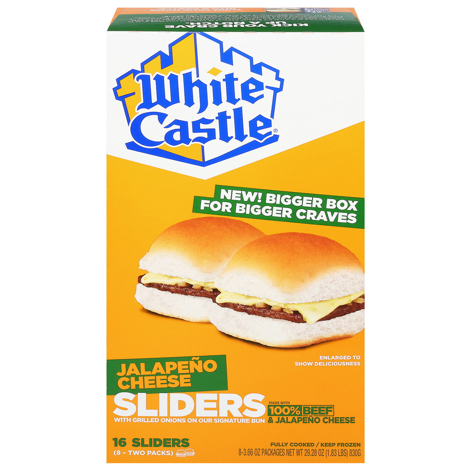 White Castle Sliders, Jalapeno Cheese - Smart & Final