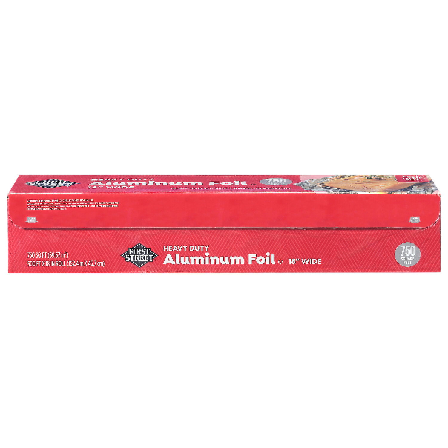 Foil イチョリッド　1枚 First Street Aluminum Foil, Heavy Duty, 500 Feet - Smart & Final