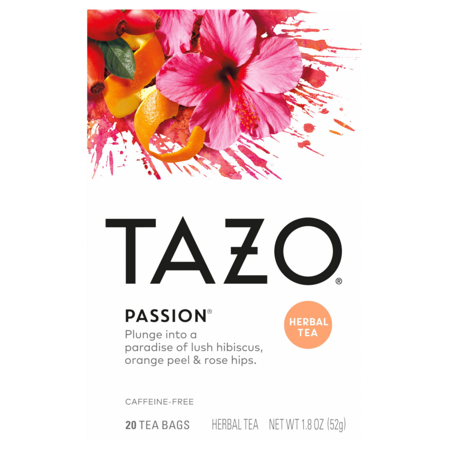 Tazo Passion Herbal Tea - Smart & Final