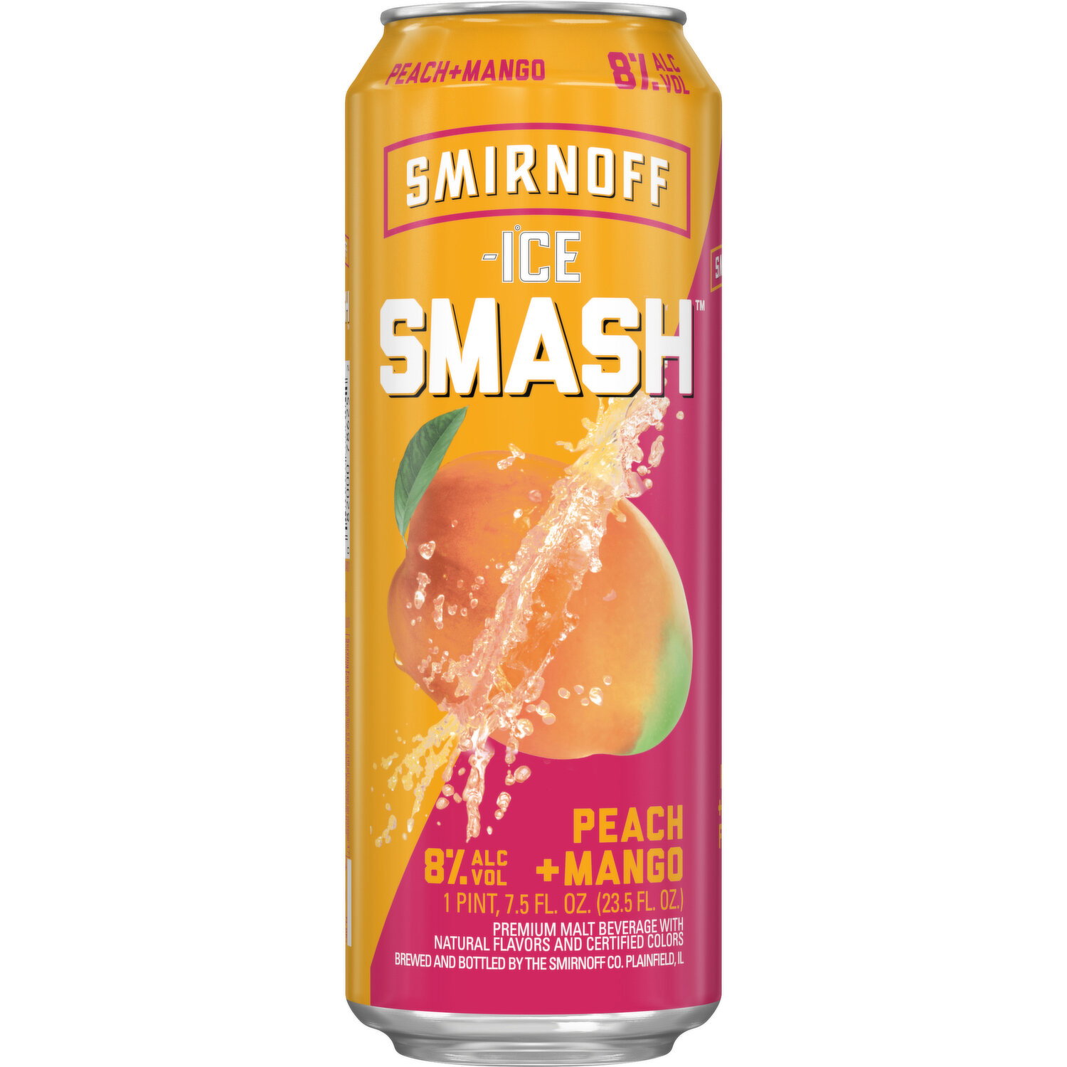 Smirnoff Ice Peach + Mango Smash Flavored Malt Beverage - Smart