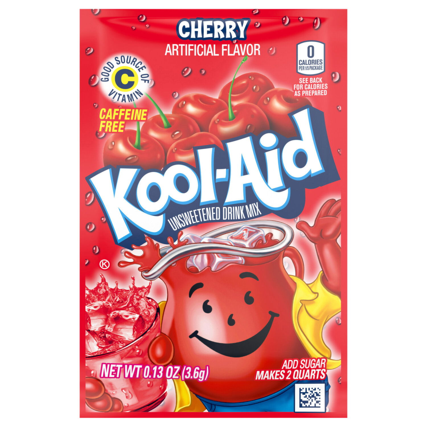 Kool-Aid Caffeine Free Unsweetened Tropical Punch Drink Mix