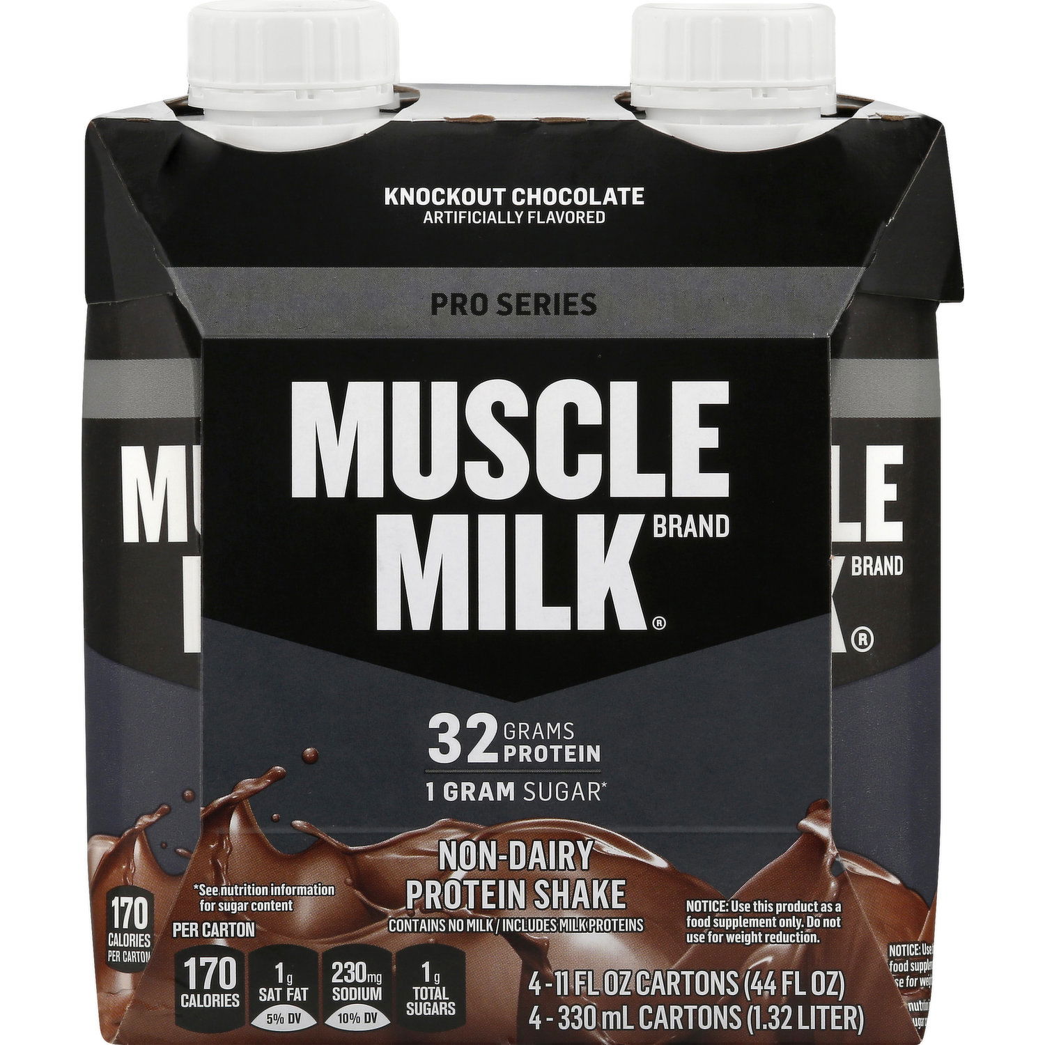 milk Muscle Milk Genuine Zero Sugar Protein Shake Vanilla Crème
