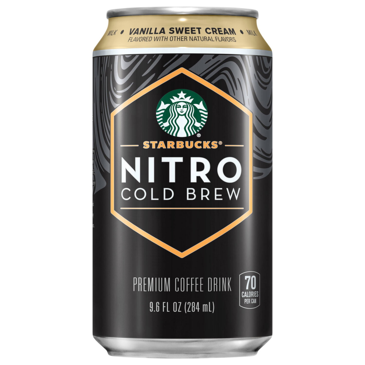 Starbucks Nitro Cold Brew Premium Vanilla Sweet Cream Coffee Drink