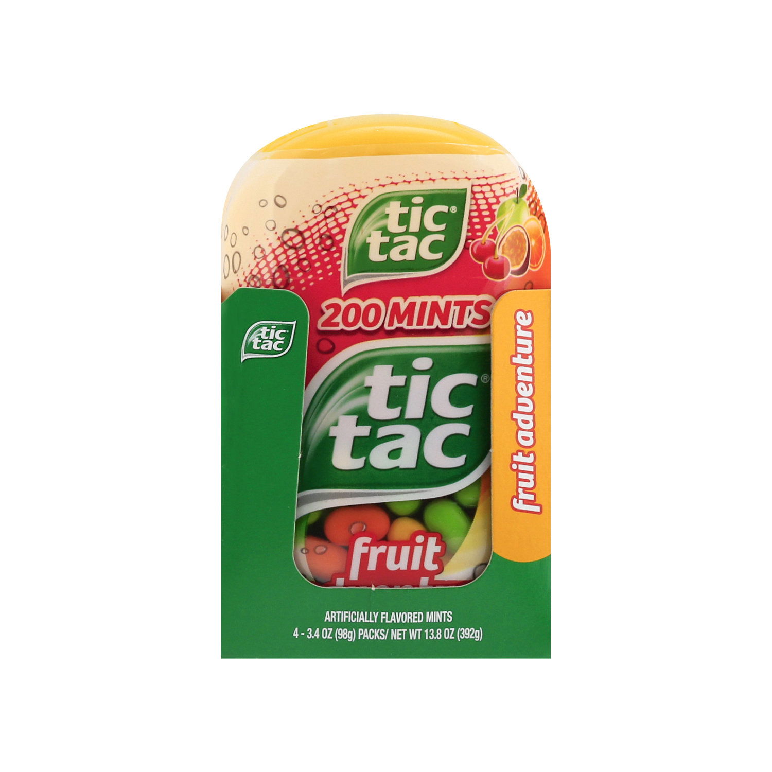 Tic Tac Mints, Fruit Adventure, 4 Pack - Smart & Final