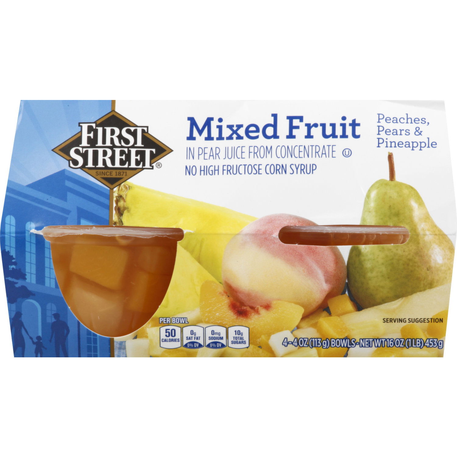 First Street Mixed Fruit, Cherry - Smart & Final