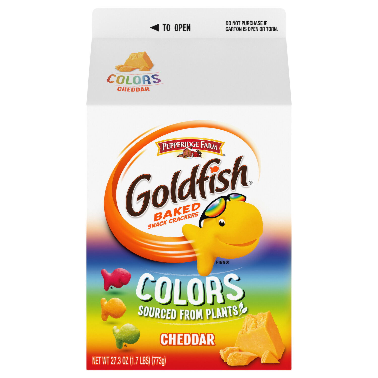 new big goldfish crackers