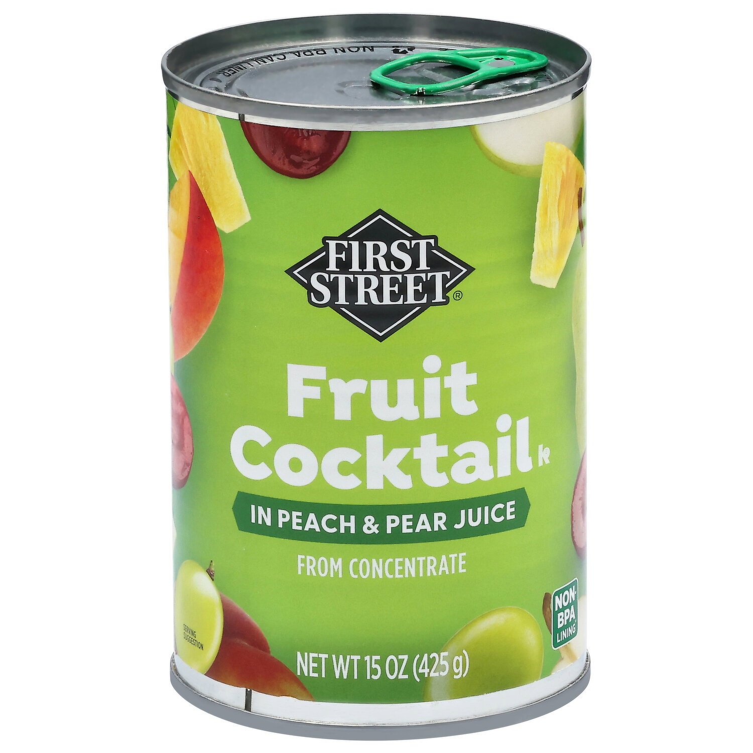First Street Fruit Cocktail in Peach and Pear Juice From