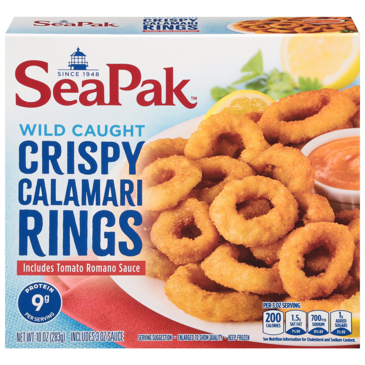 Frozen Fried Calamari Rings