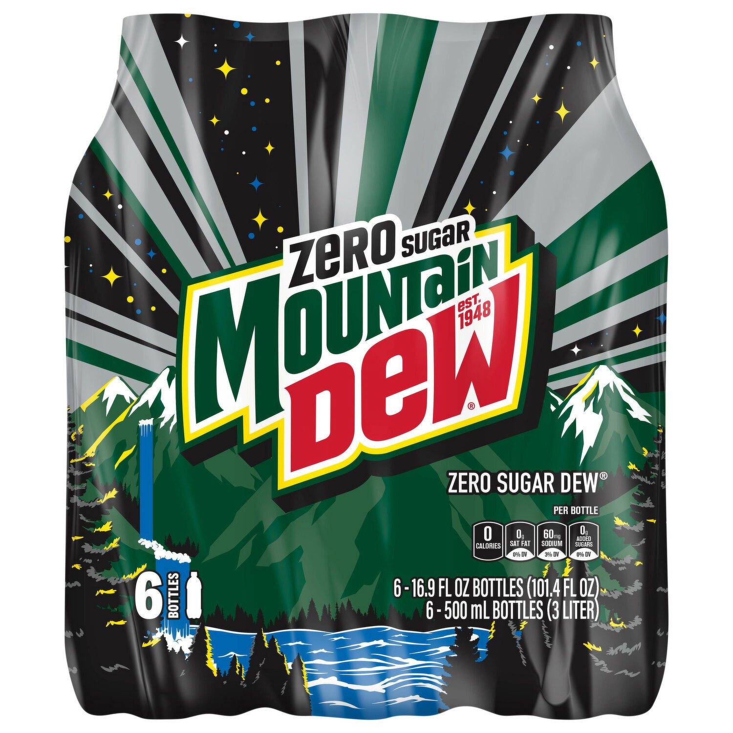 Mountain Dew Zero Sugar Soda - Smart & Final