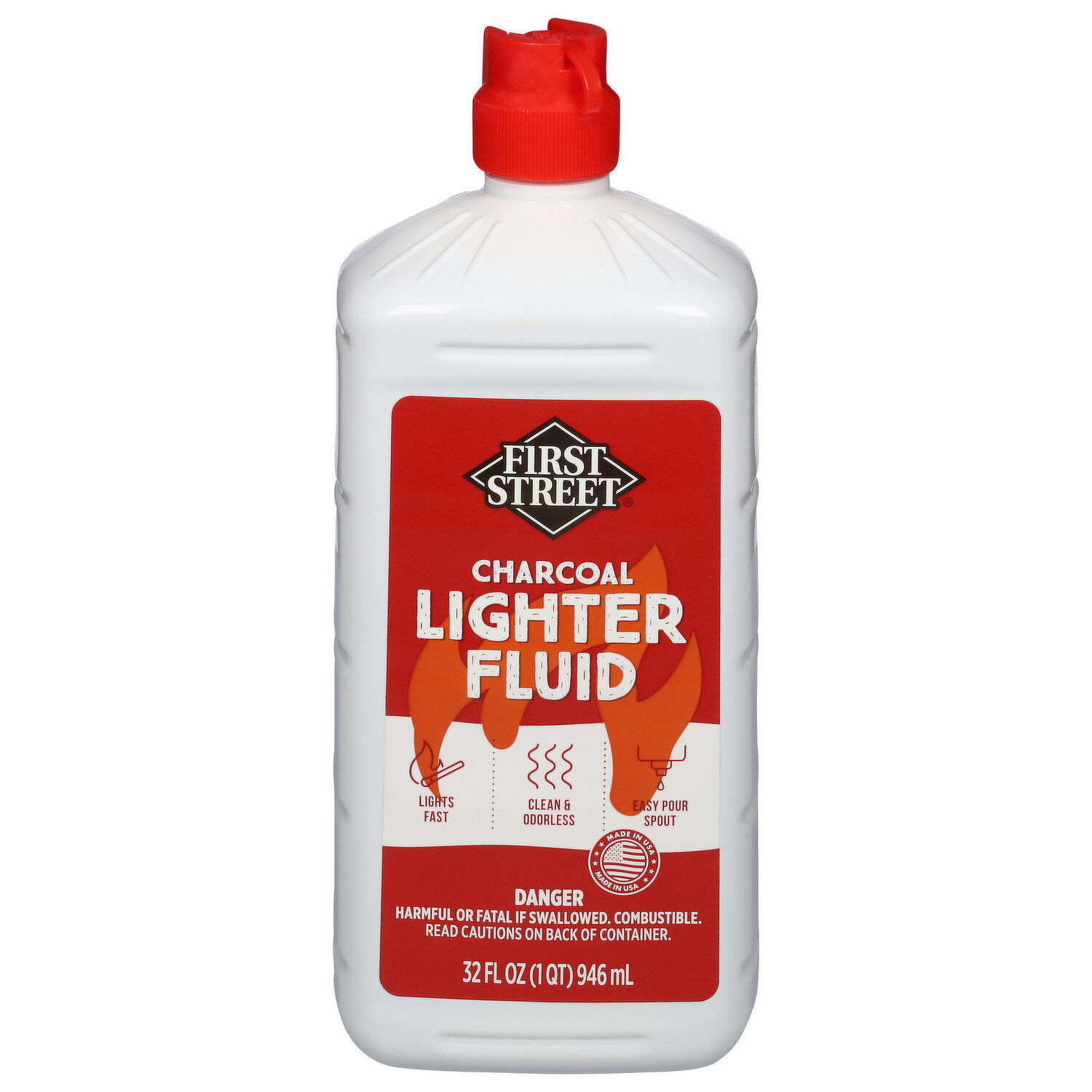 First Street Charcoal Lighter Fluid - Smart & Final