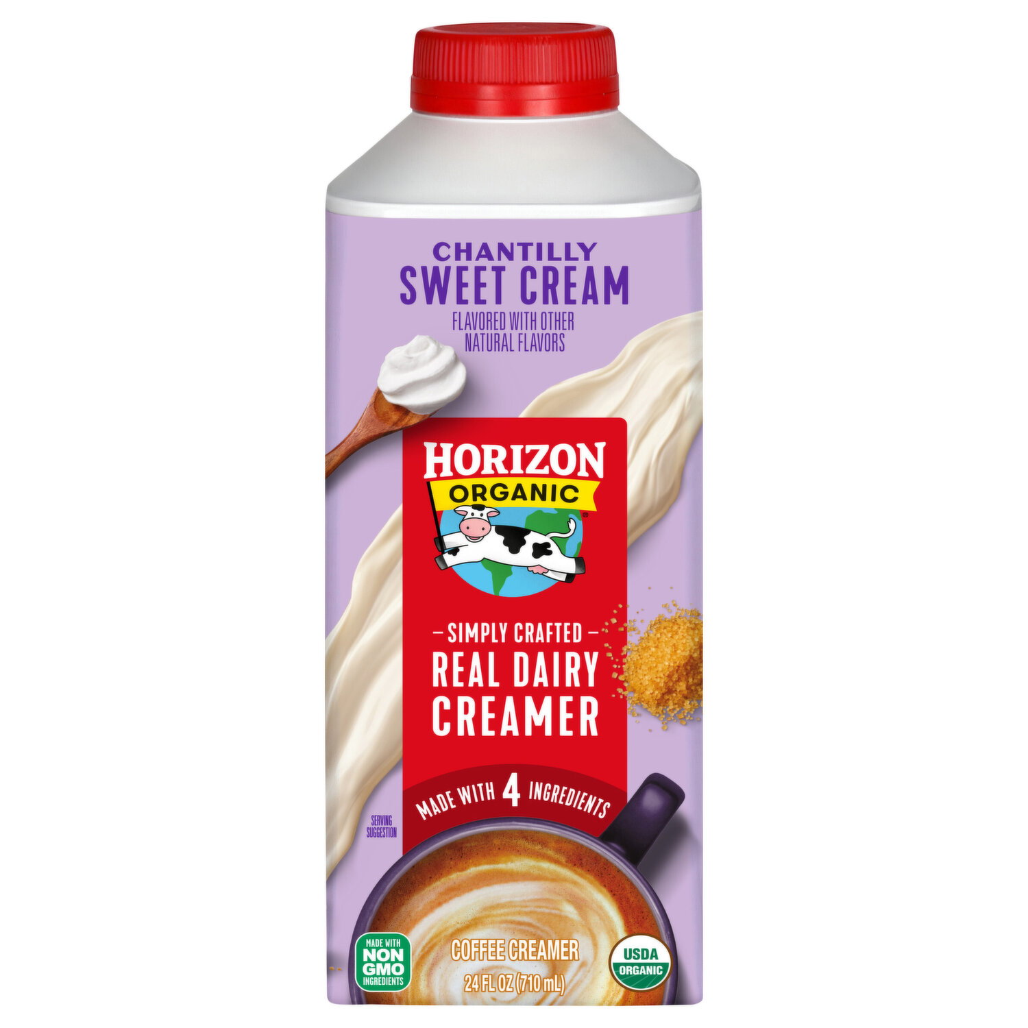 horizon出品　3/8 Horizon Organic Chantilly Sweet Cream Coffee Creamer - Smart & Final