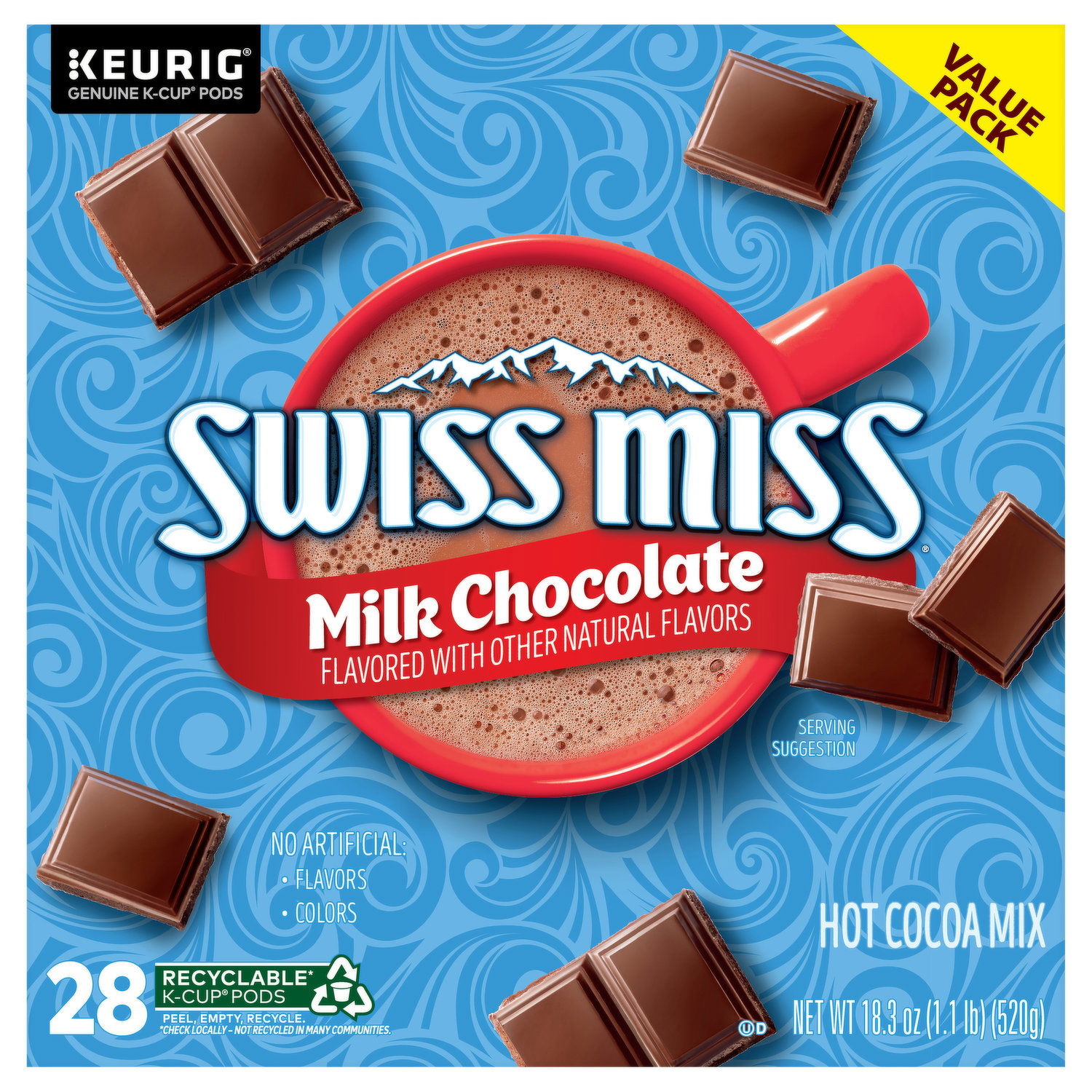 Swiss Miss Hot Cocoa Mix, Milk Chocolate - Smart & Final