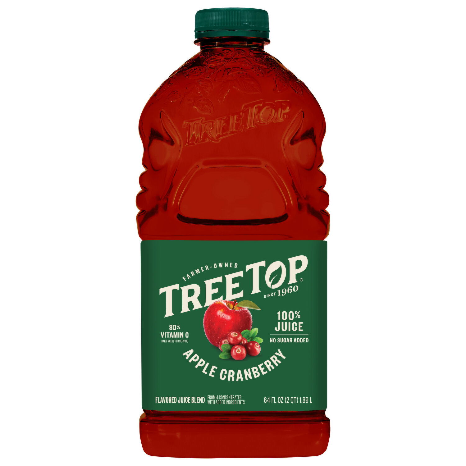 Apple - 【かつ6547】 Tree Top Flavored Juice Blend, Apple Grape - Smart & Final
