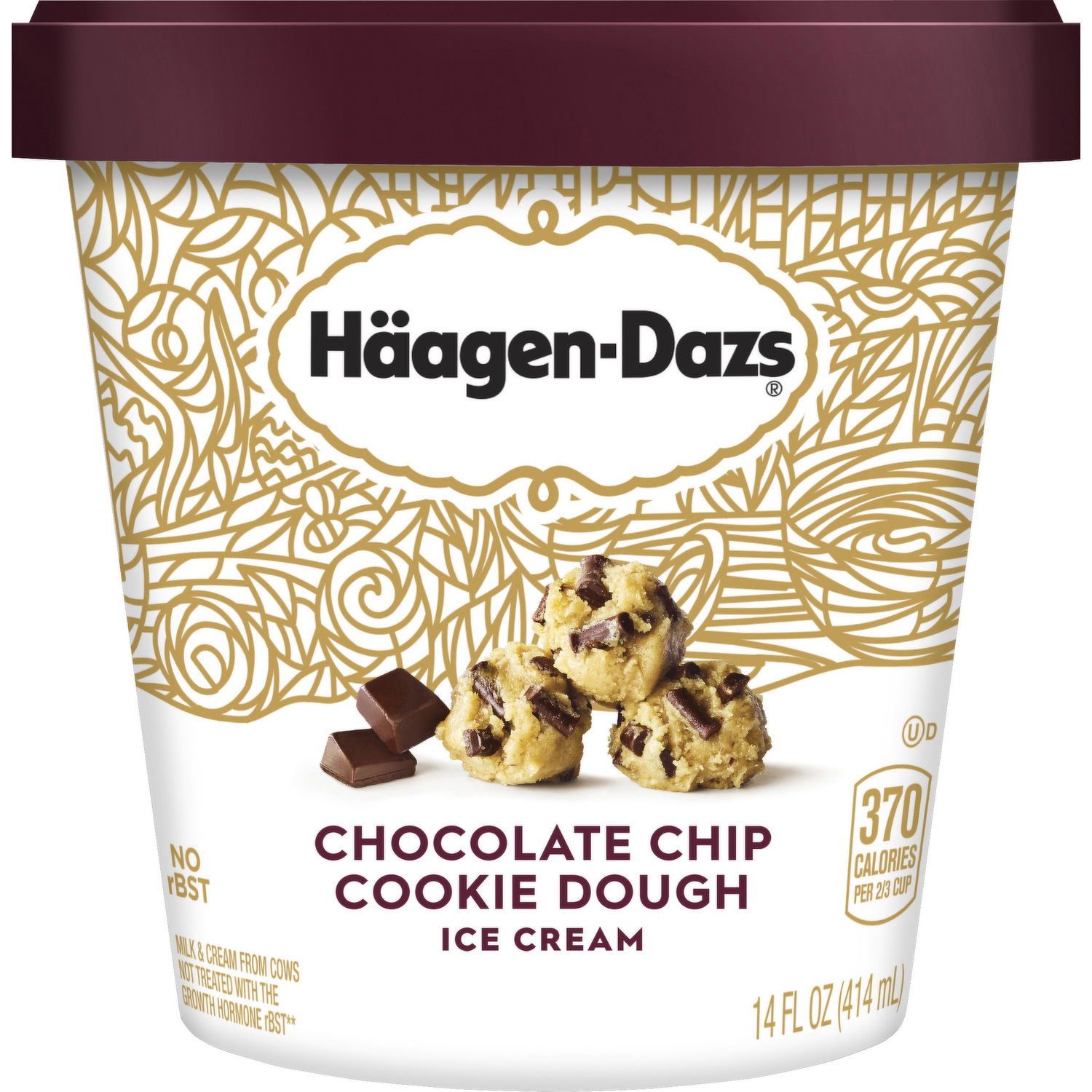 Haagen-Dazs Ice Cream, Chocolate Chip Cookie Dough - Smart & Final