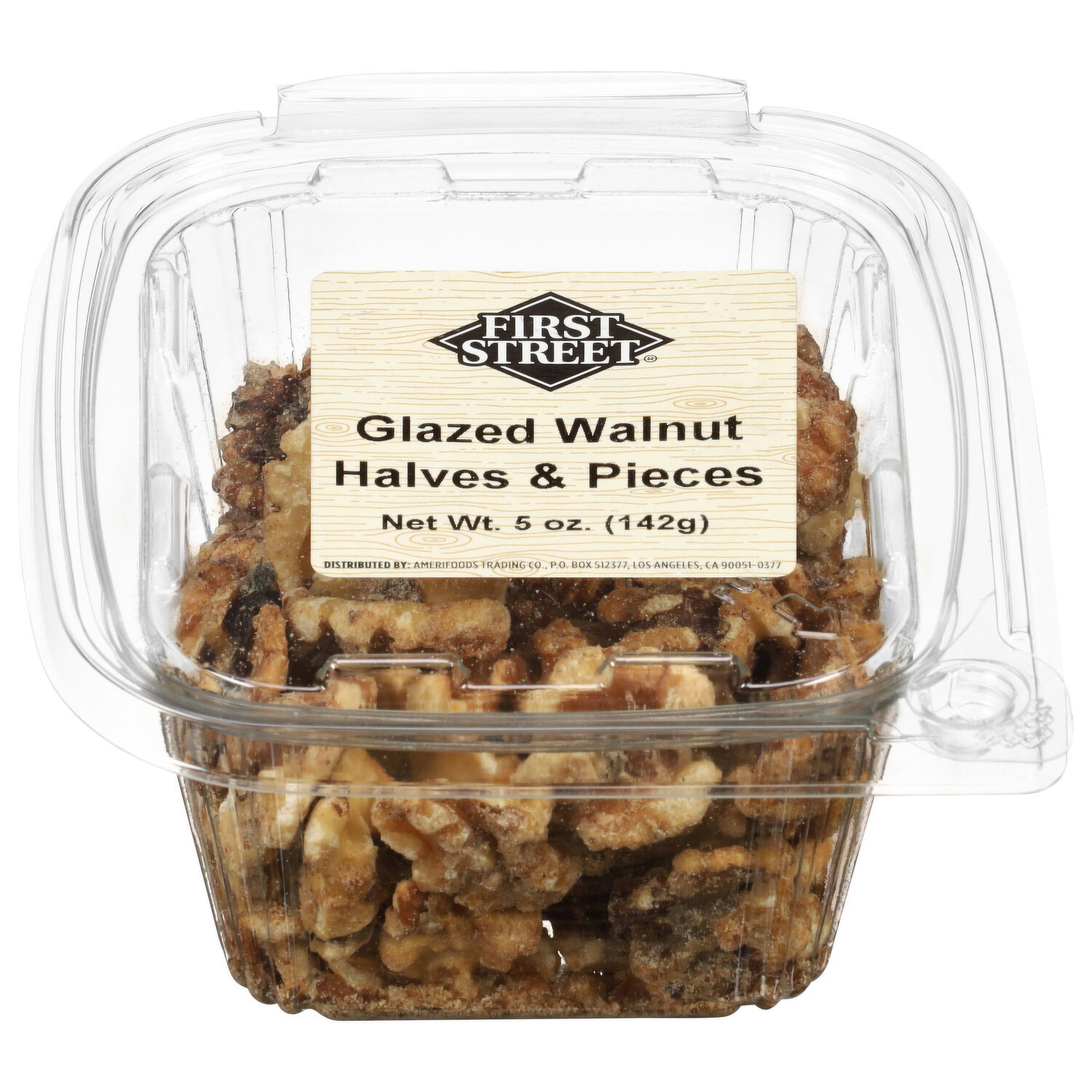 First Street Glazed Walnut Halves & Pieces - Smart & Final