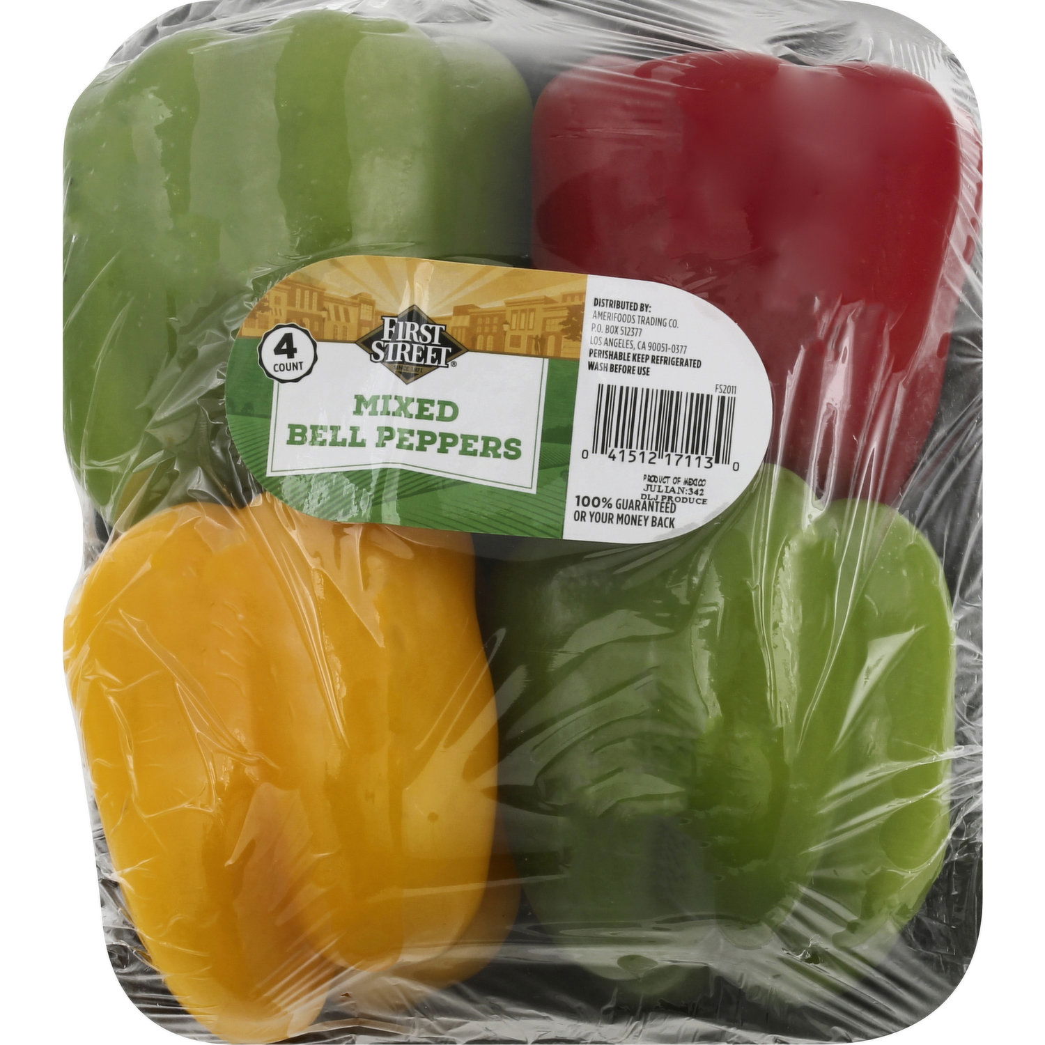 First Street Bell Peppers, Mixed - Smart & Final