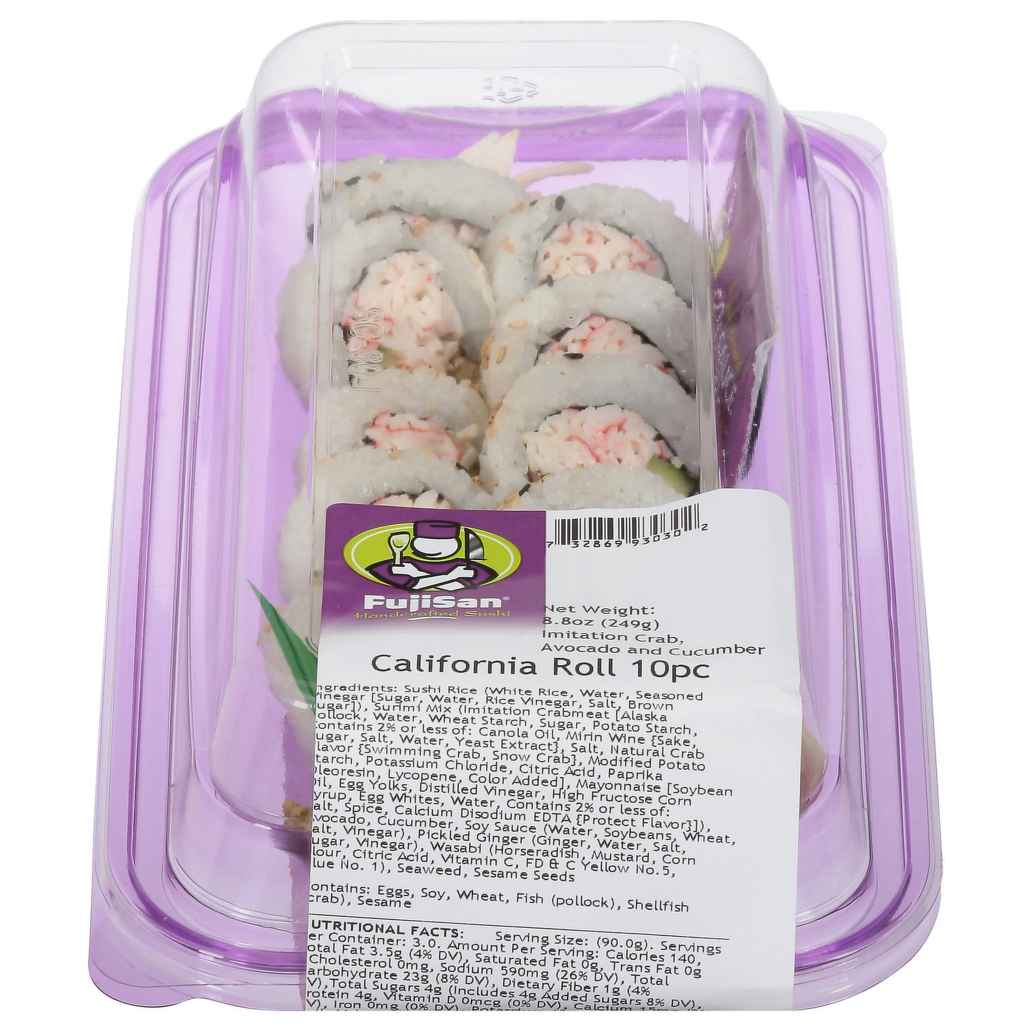 Fujisan California Roll - Smart & Final